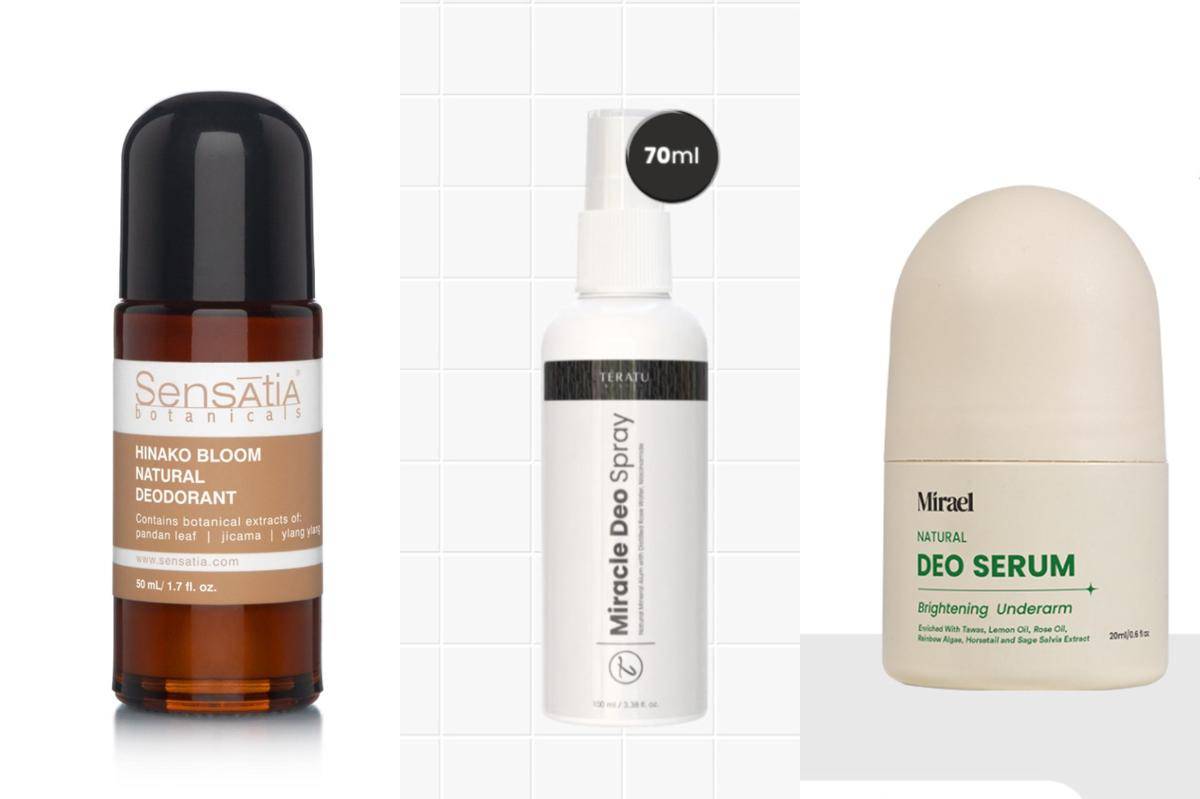 Rekomendasi deodoran merek lokal aman buat kulit sensitif (shopee.co.id/ | shopee.co.id/ | shopee.co.id/)