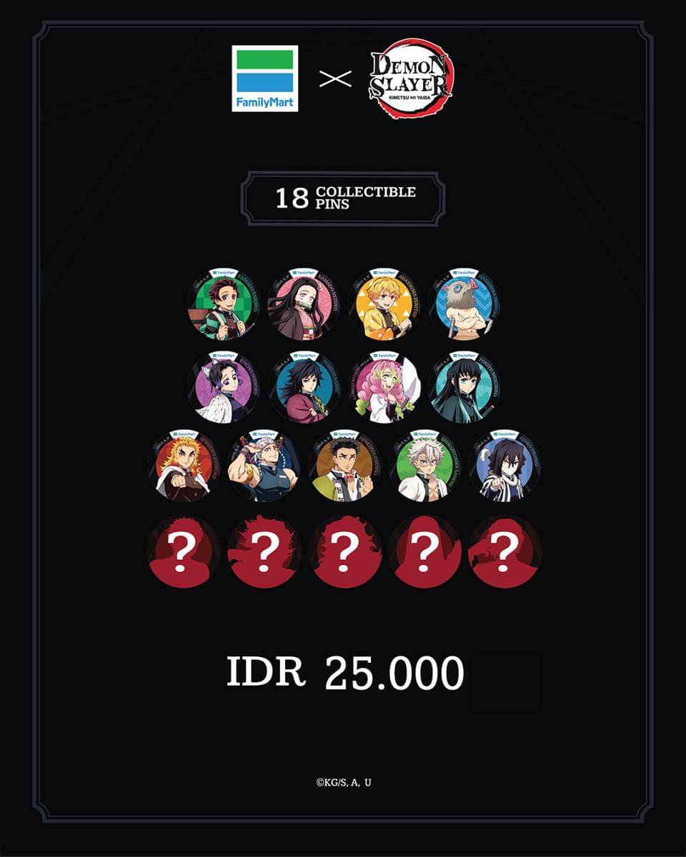 FamilyMart Kimetsu no Yaiba