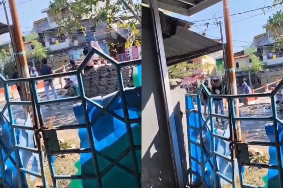 Seorang warga di Makassar mengeluhkan kelakuan sekelompok remaja yang melempari rumahnya karena tak diberi 'sumbangan'. (Dok. Istimewa)