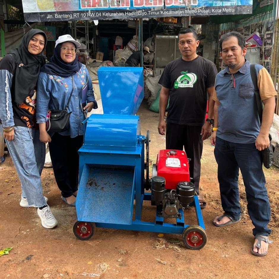 Dosen Institut Informatika dan Bisnis (IIB) Darmajaya Melaksanakan Program Pengabdian Masyarakat Bertajuk PITITASA Digital (Pilah, Timbang, Tabung Sampah)