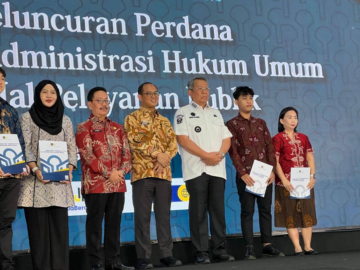 Peluncuran layanan AHU di MPP Tangsel