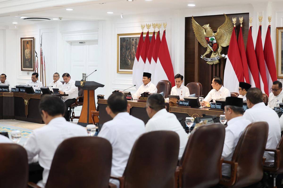 Sidang kabinet prabowo
