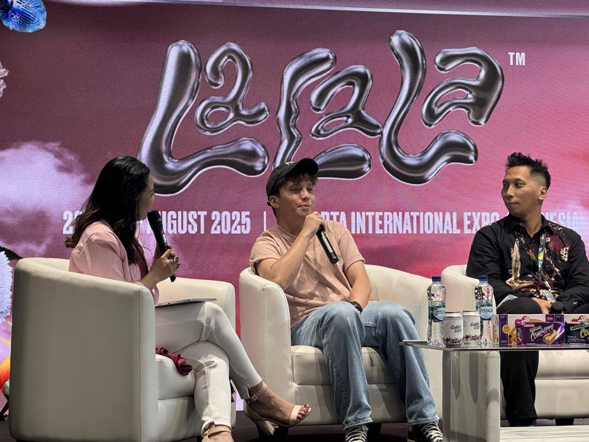 konferensi pers LaLaLa Festival pada Rabu (6/8/2025)