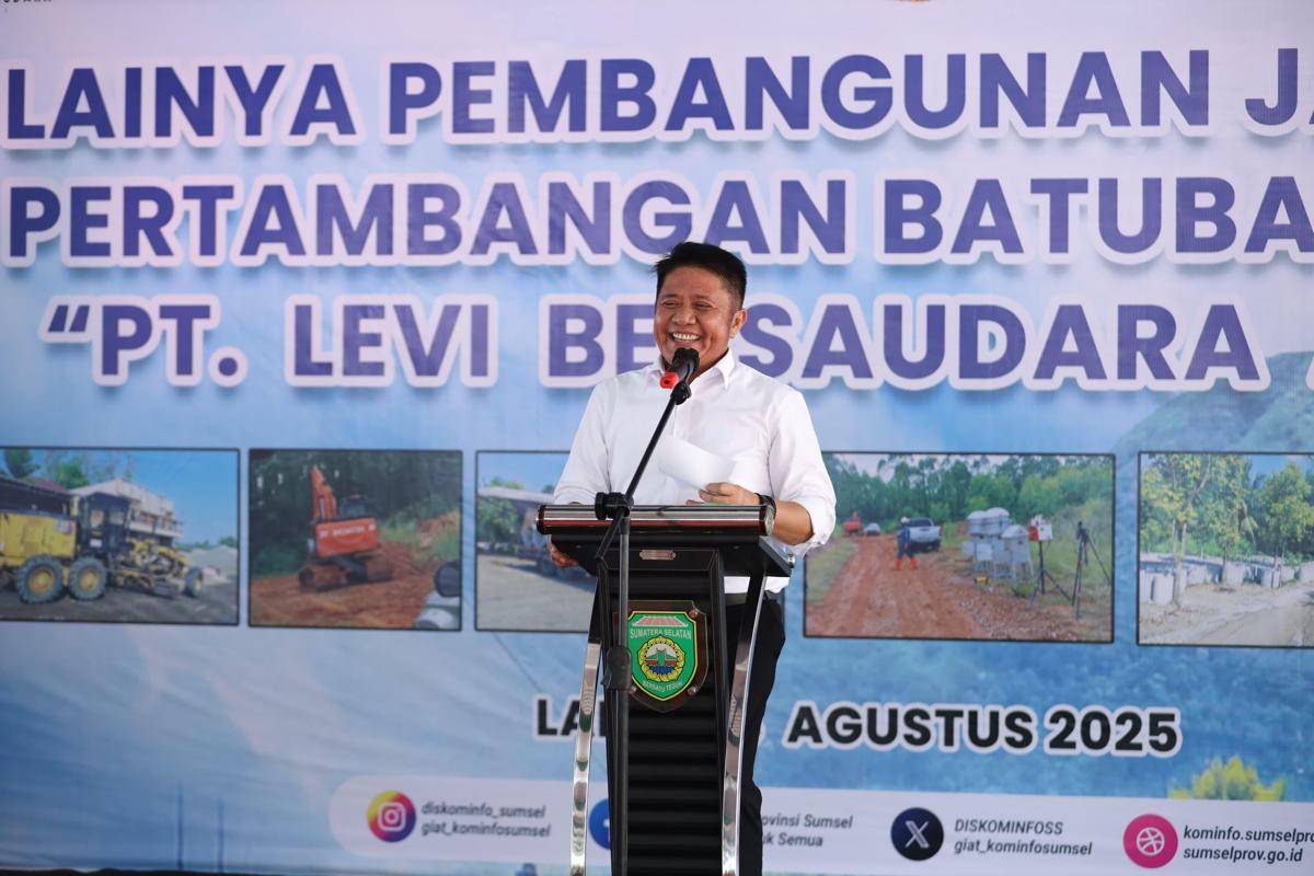 Gubernur Sumsel Herman Deru (Dok: Pemprov Sumsel)