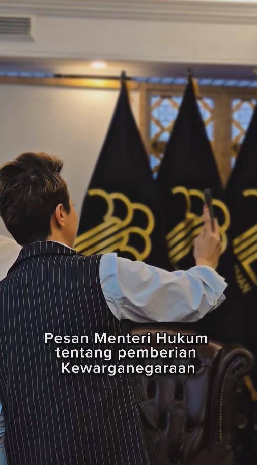 Vincent Verhaag Resmi Jadi WNI (Instagram.com/inijedar)