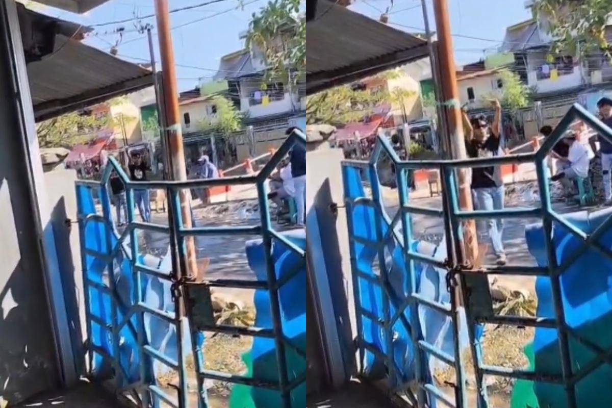 Seorang warga di Makassar mengeluhkan kelakuan sekelompok remaja yang melempari rumahnya karena tak diberi 'sumbangan'. (Dok. Istimewa)
