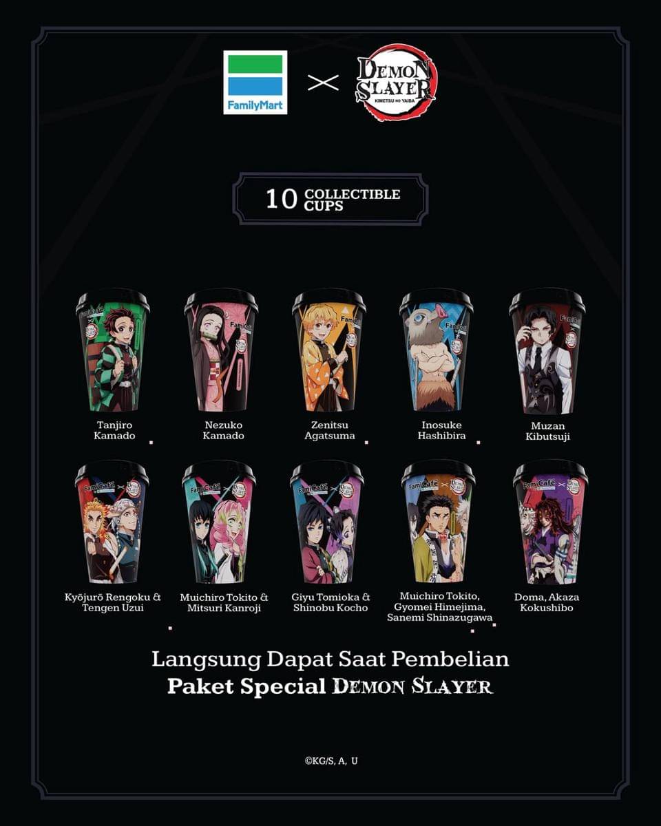 FamilyMart Kimetsu no Yaiba