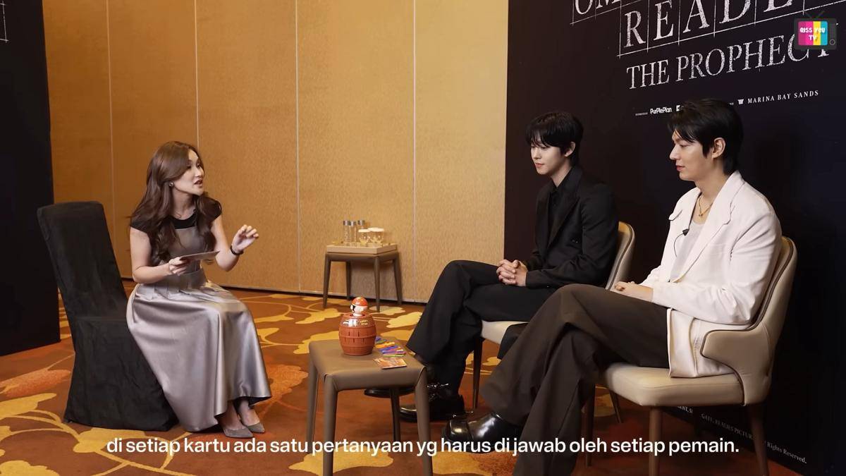 Ayu Ting Ting bertemu Lee Min Ho dan Ahn Yeo Seop (youtube.com/qissyoutv)