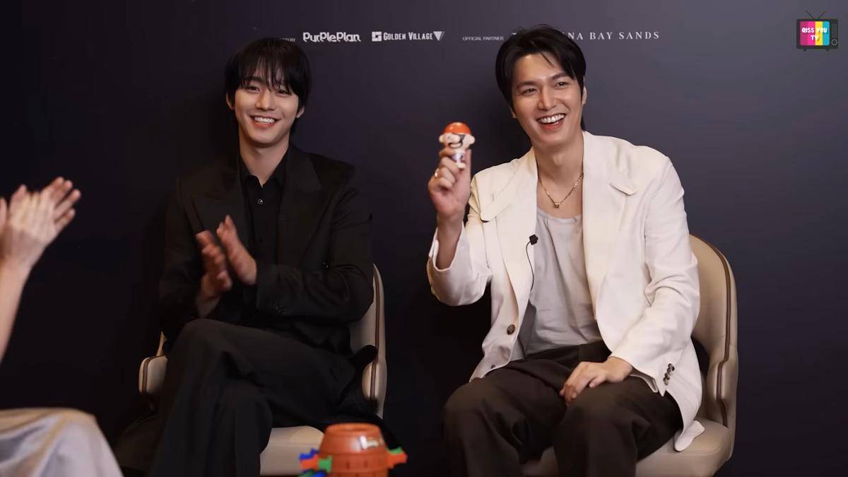 Ayu Ting Ting bertemu Lee Min Ho dan Ahn Yeo Seop (youtube.com/qissyoutv)