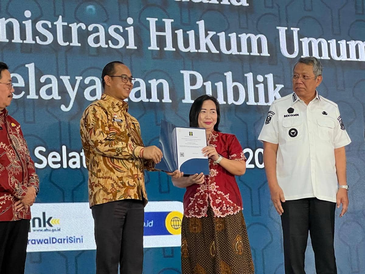Peluncuran layanan AHU di MPP Tangsel