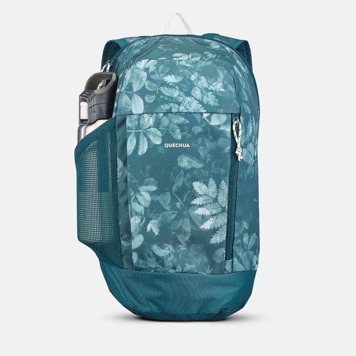 Decathlon Ransel Hiking 10L Arpenaz Motif Cyan NH100 (tokopedia.com/Groof Store) 
