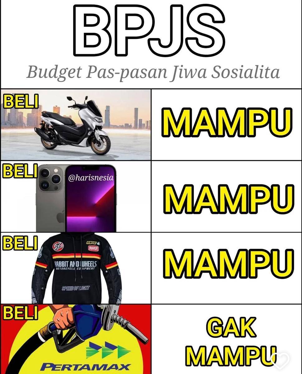 Meme gaya hidup hedon