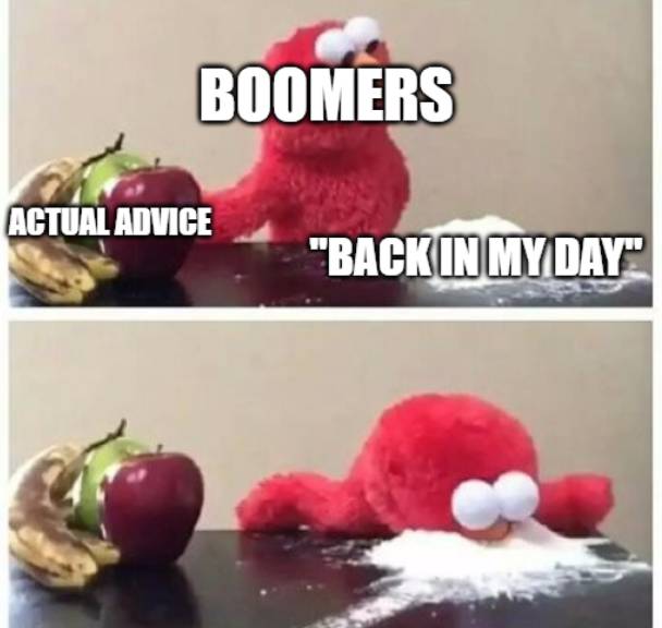 meme kocak baby boomers 