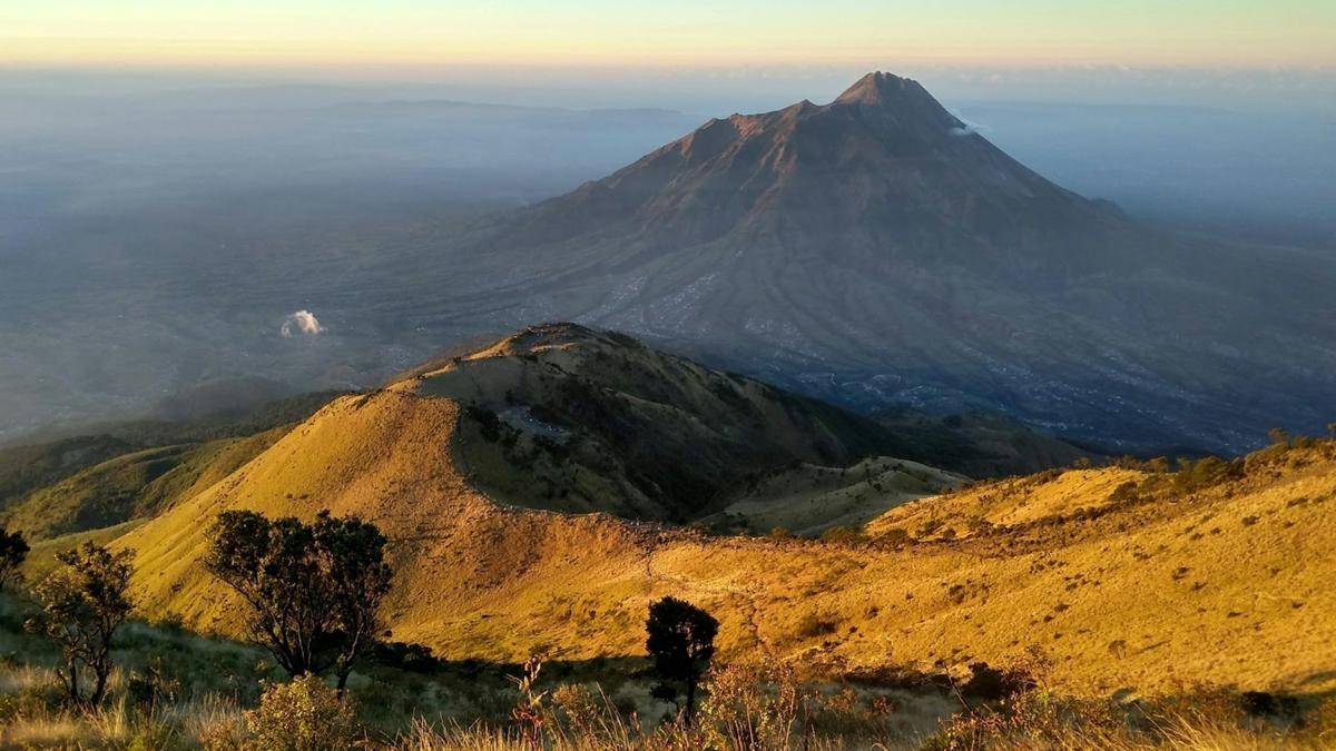 potret Gunung Merbabu 