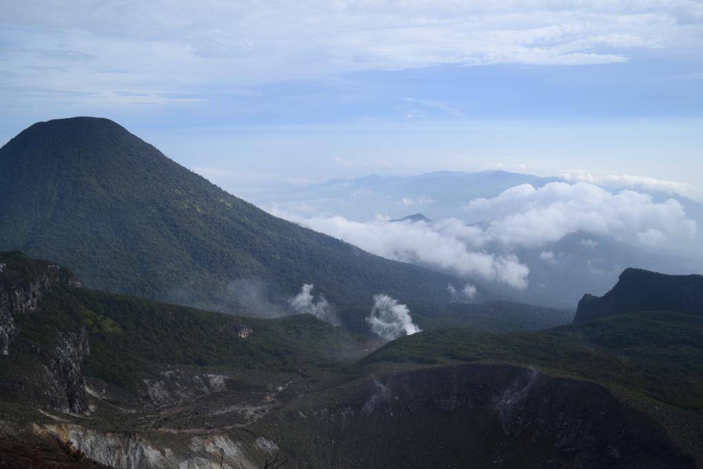 potret Gunung Gede Pangrango 