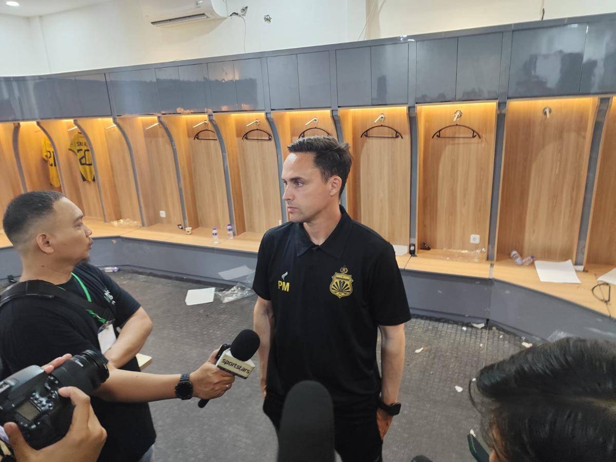 Pelatih Bhayangkara Presisi Lampung FC, Paul Munster. (IDN Times/Muhaimin)