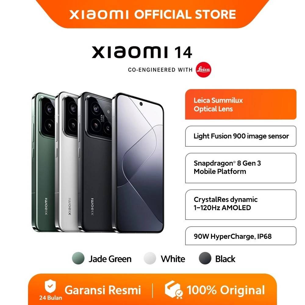 Xiaomi 14 (shopee.co.id/Xiaomi Official Store)