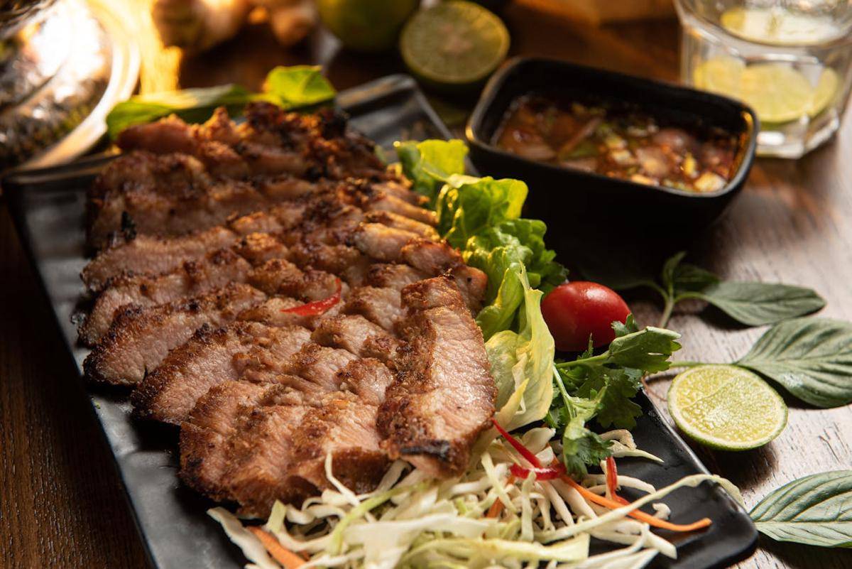 ilustrasi crying tiger steak