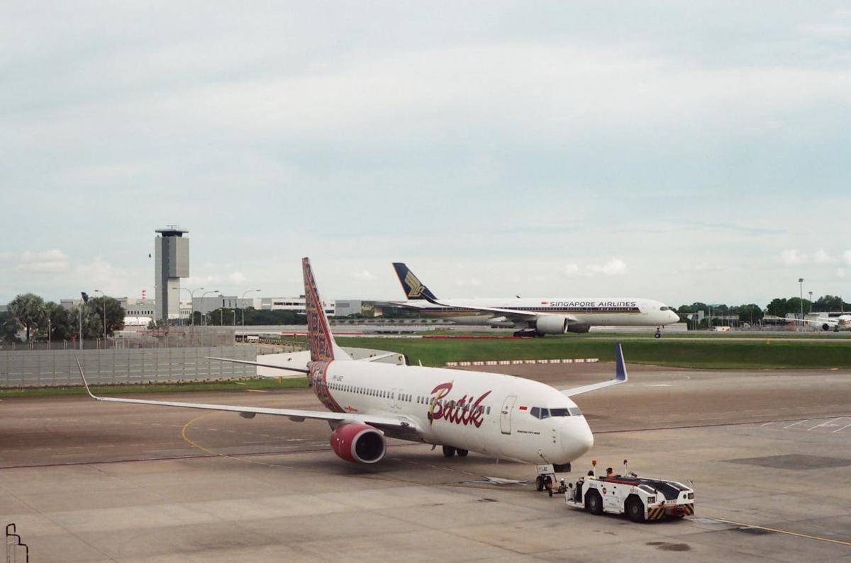 ilustrasi pesawat Batik Air 