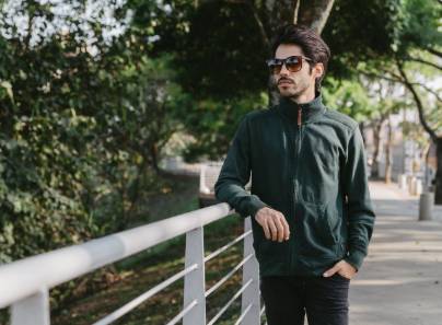illustrasi jaket harrington pria (freepik.com/freepik)