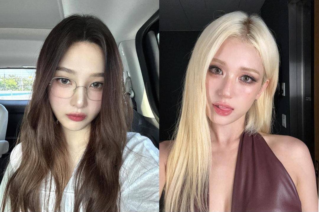Joy Red Velvet dan Jeon Somi (instagram.com/_imyour_joy | instagram.com/somsomi0309)