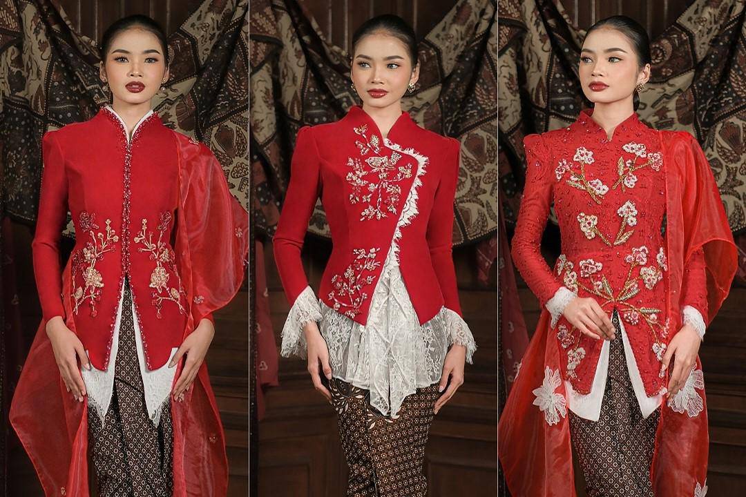 Kebaya tema kemerdekaan (instagram.com/ivory.studiortw)