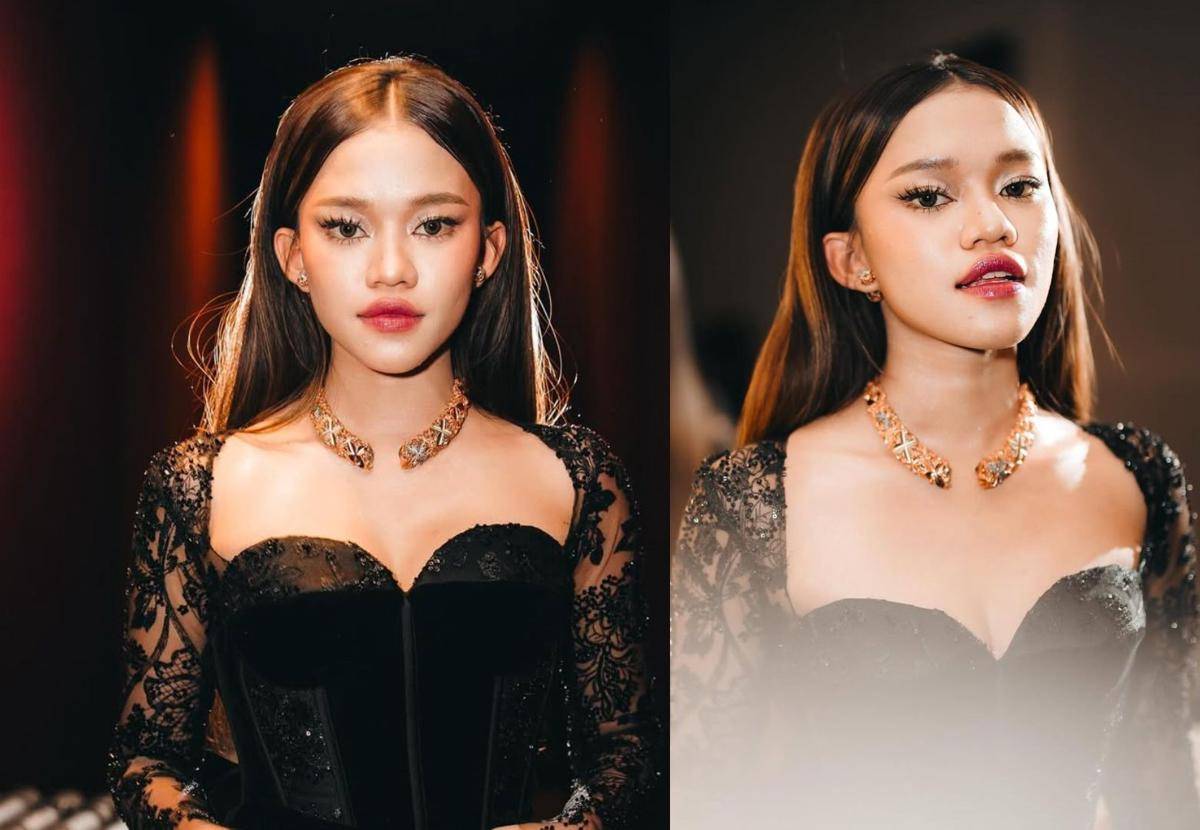 potret Ummi Quary dengan makeup foxy
