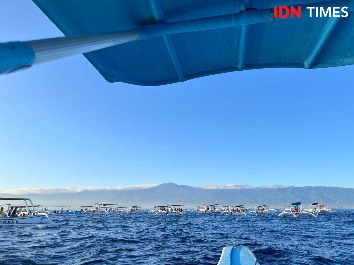 Potret Pantai Lovina, Buleleng, Bali Utara