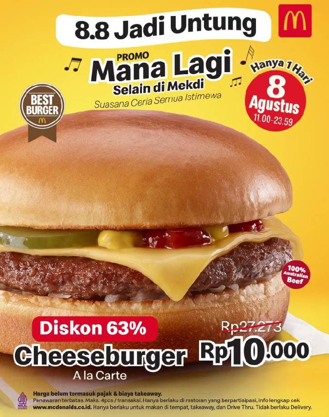 Potret promo McD 