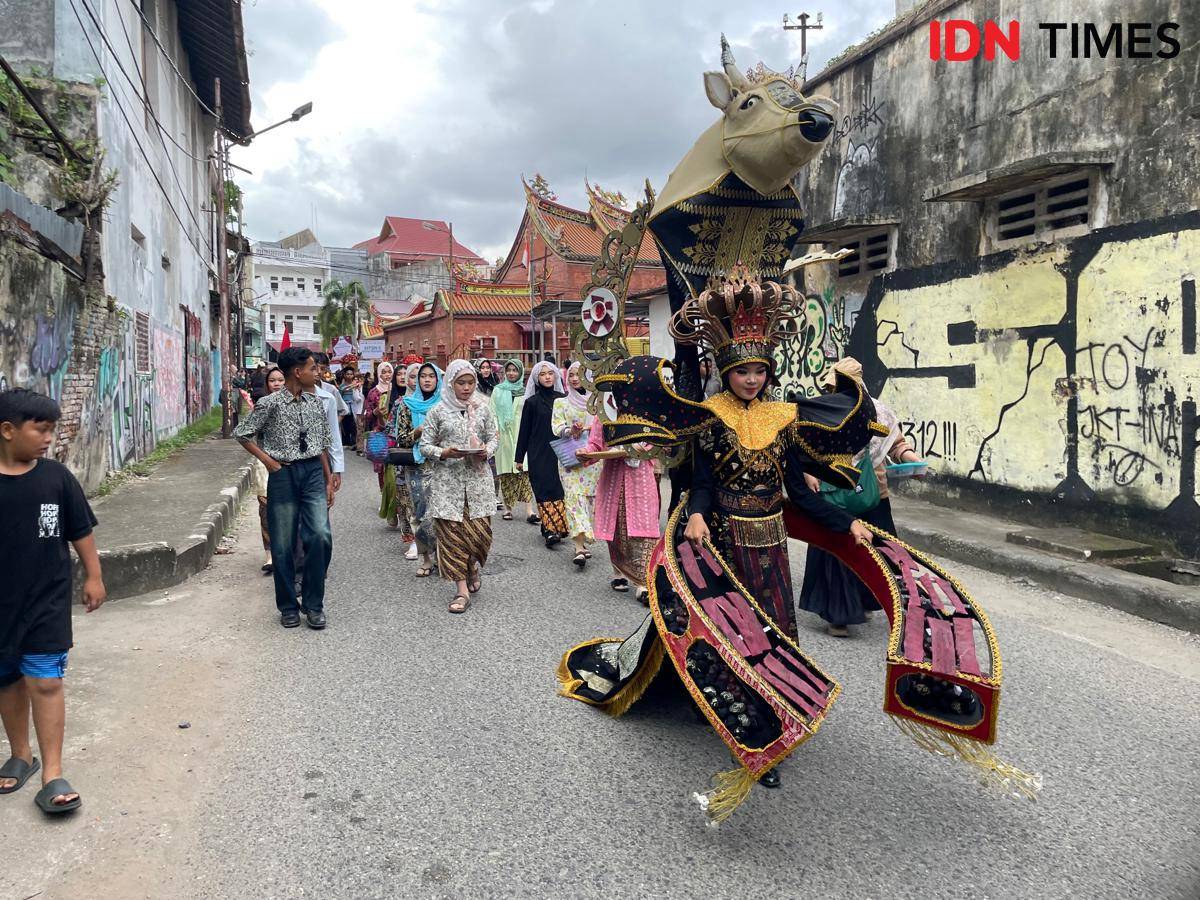 Karnaval Kota Tua di Padang (Foto: IDN Times/Halbert Caniago)