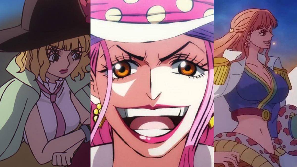 Para kru perempuan Bajak Laut Rocks - One Piece