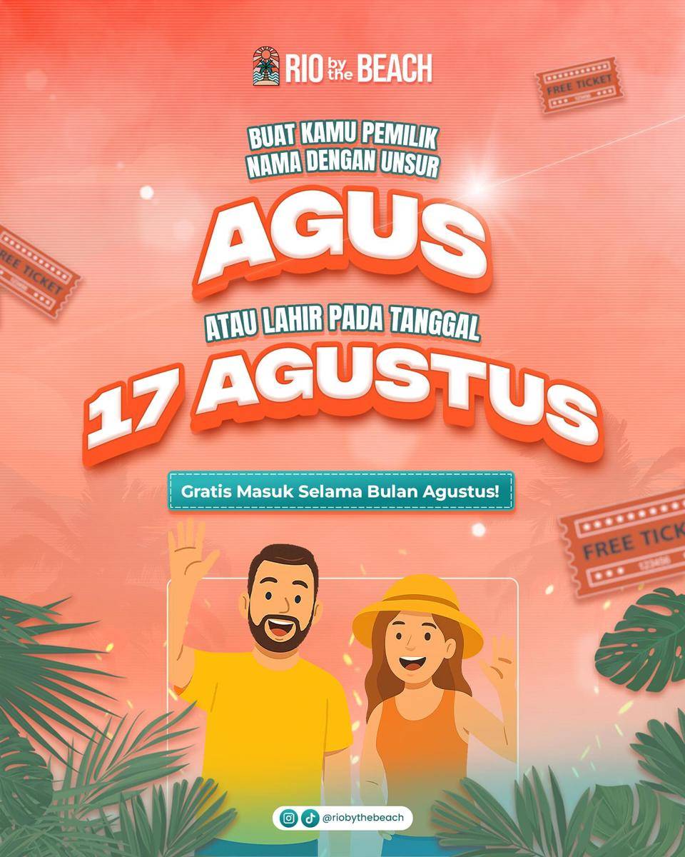 Promo Agustus di Rio by The Beach Lampung (instagram.com/riobythebeach)