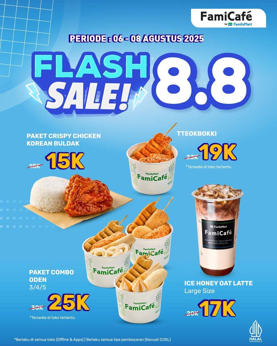 Potret promo FamilyMart 