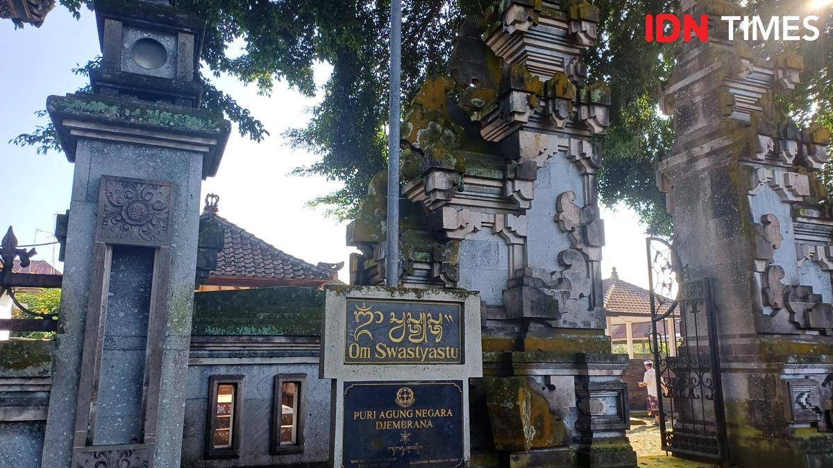 Potret Puri Agung Negara, Jembrana, Bali Barat