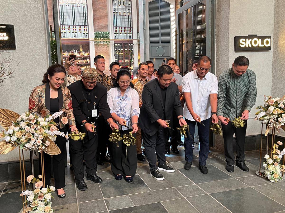 Ismaya group, skola courtyard, osteria gia