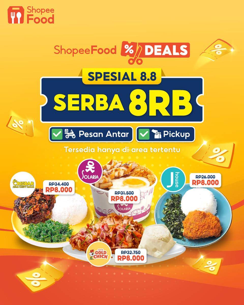 Potret promo Shopeefood 