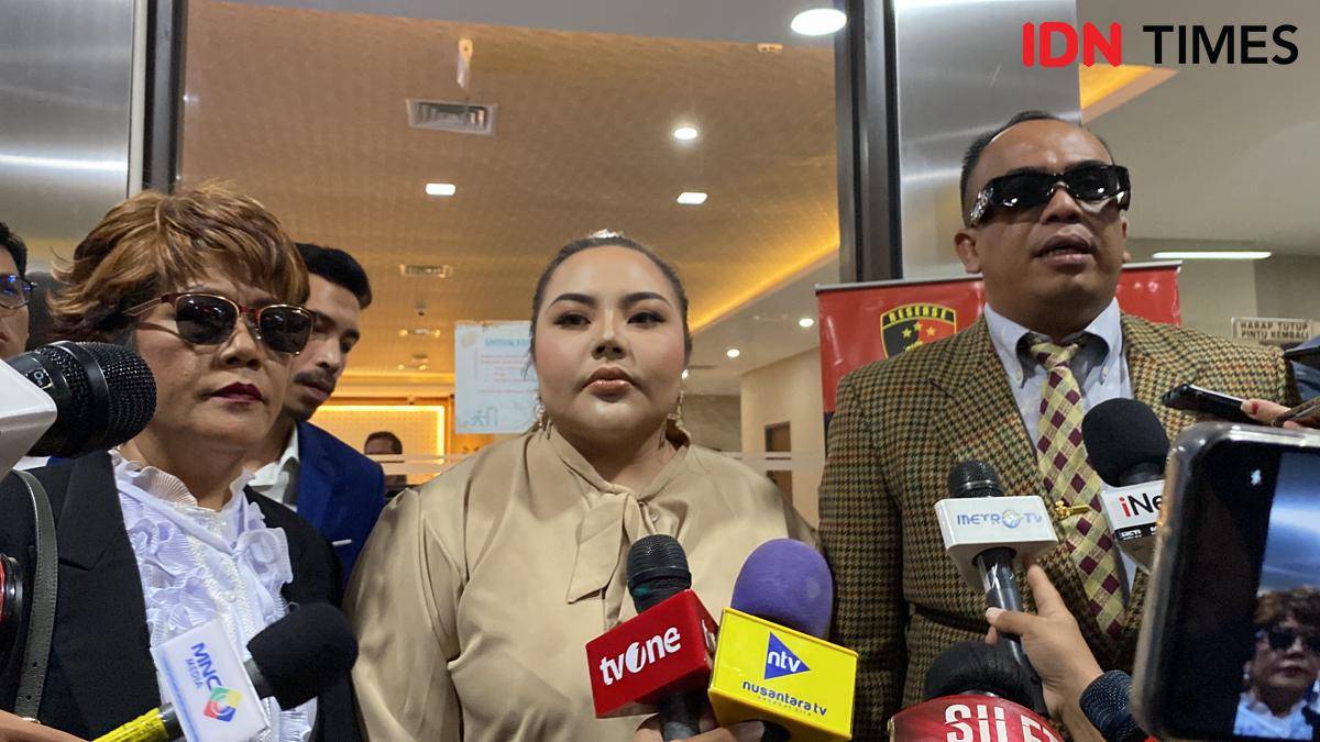 Lisa Mariana di Bareskrim Polri
