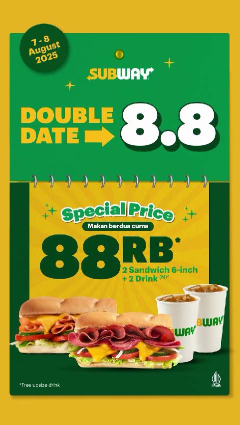 Potret promo Subway 