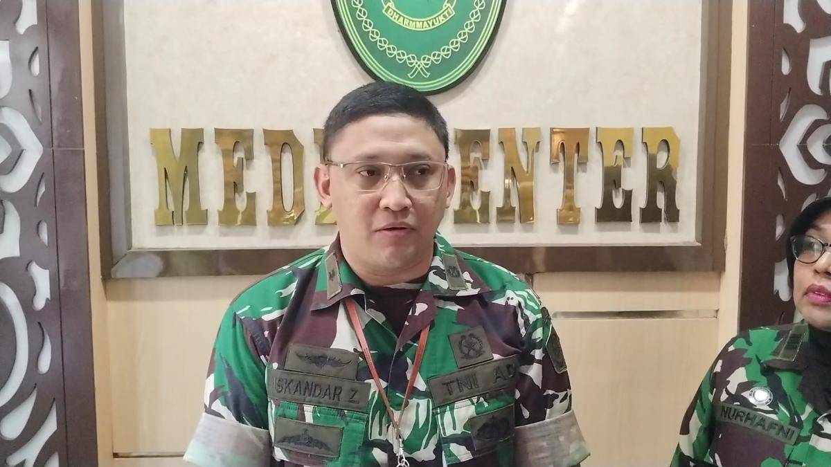 Mayor Iskandar Zulkarnaen selaku Hakim Juru Bicara Pengadilan Militer I-02 Medan (IDN Times/Eko Agus Herianto)