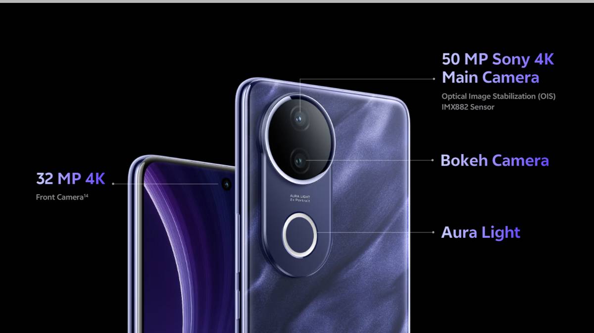 infografik kamera vivo T4R 