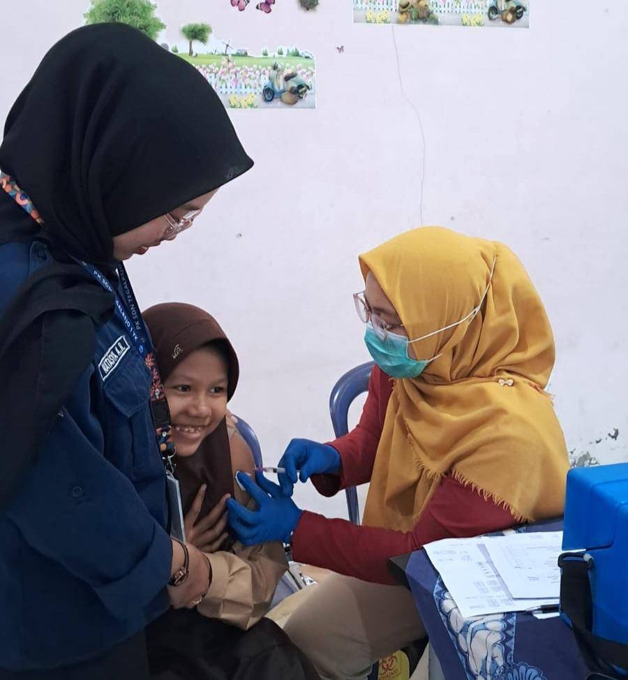 ilustrasi imunisasi HPV (dok. Pemkot Yogyakarta)