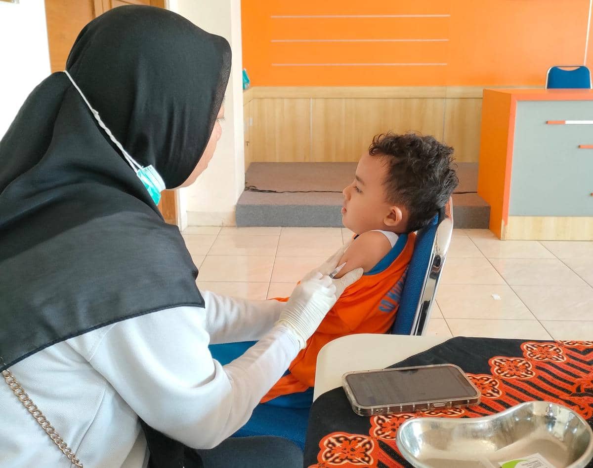 ilustrasi imunisasi HPV (dok. Pemkot Yogyakarta)