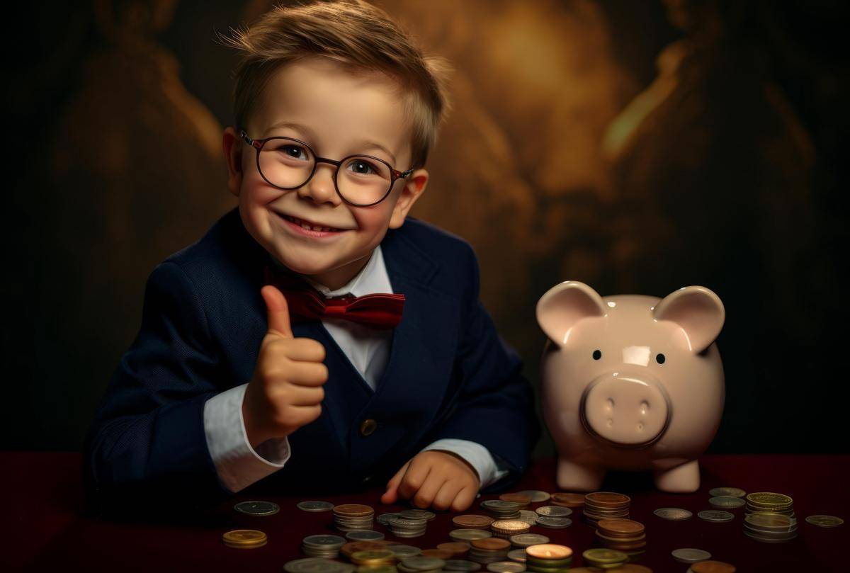 Ilustrasi Anak Menabung. (Pixabay.com/TungArt7)