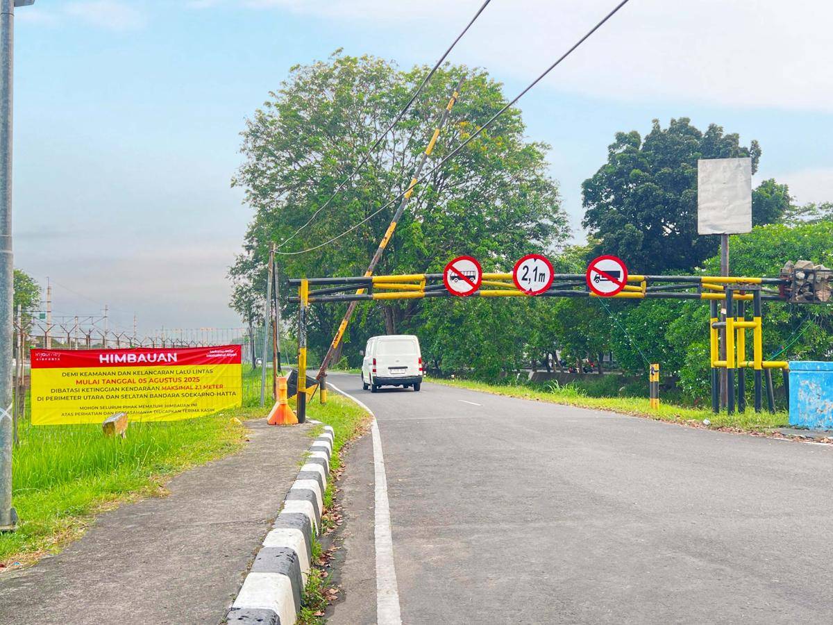 Perimeter Bandara Soekarno-Hatta (IDN Times/Maya Aulia Aprilianti)