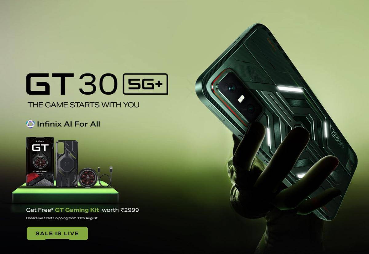 Infinix GT 30 5G+ 