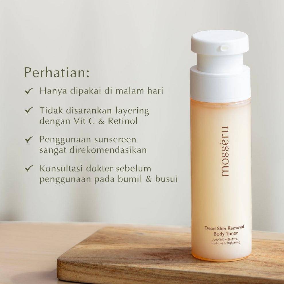 Mossèru Dead Skin Remover & Brightening Toner (rocketindo.asia)