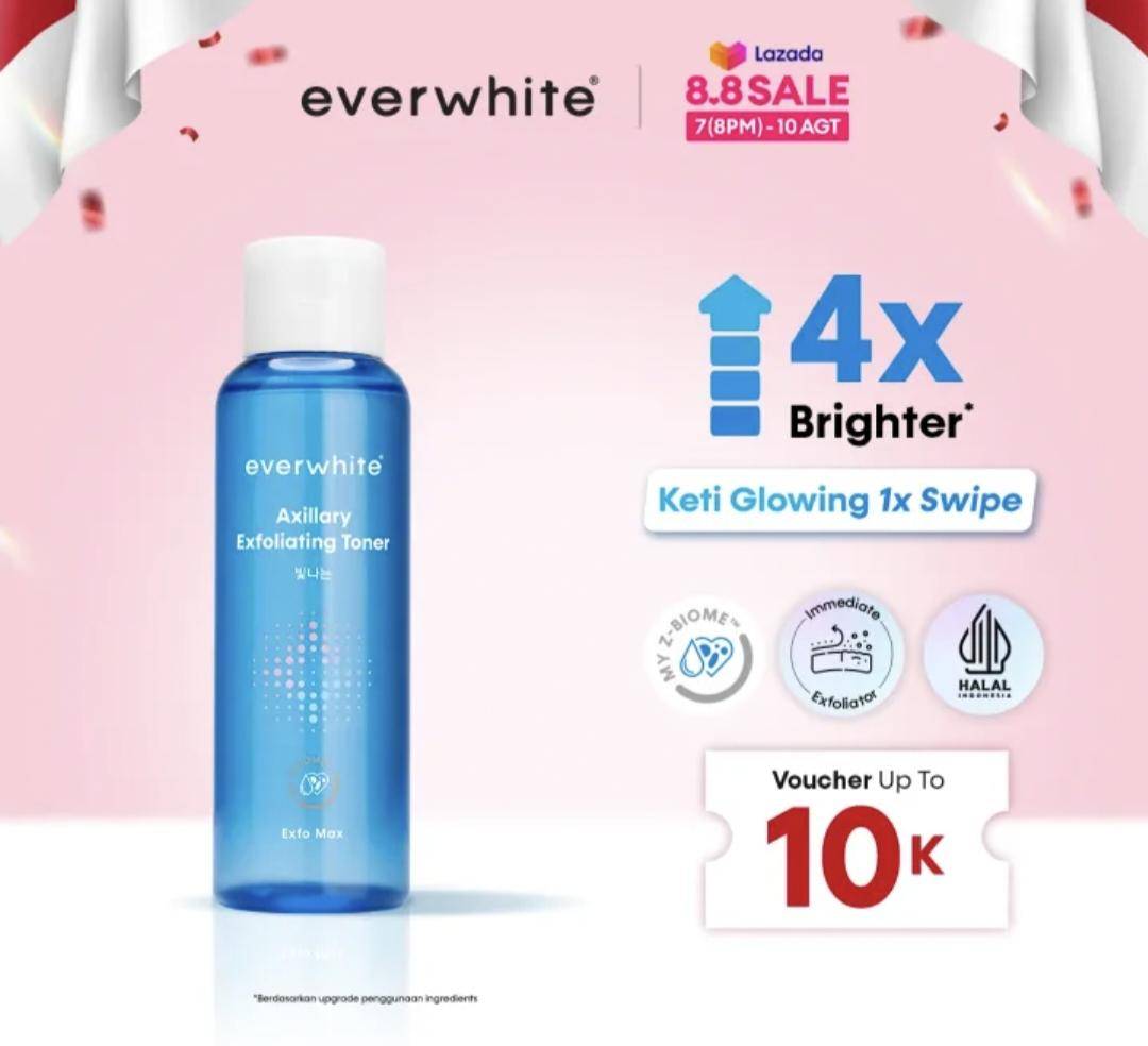 Everwhite Axillary Exfoliating Toner (lazada.co.id/Everwhite)