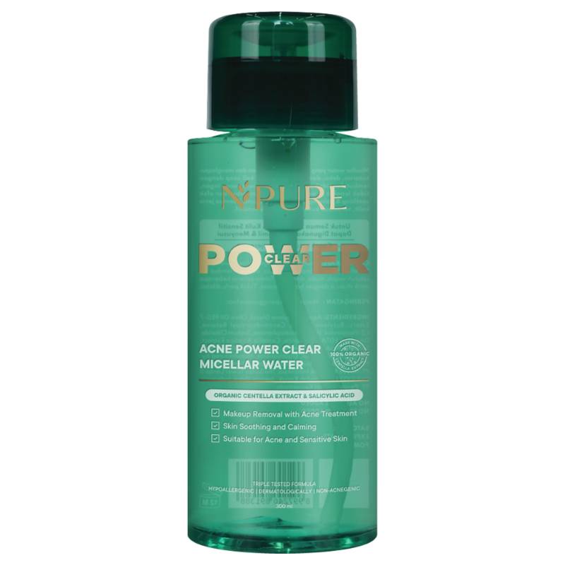 N'PURE Acne Power Clear Micellar Water (sociolla.com)
