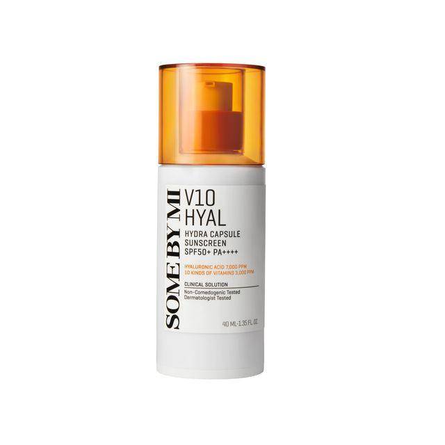SOME BY MI V10 Hyal Hydra Capsule Sunscreen SPF 50+ PA++++ (yesstyle.com) 