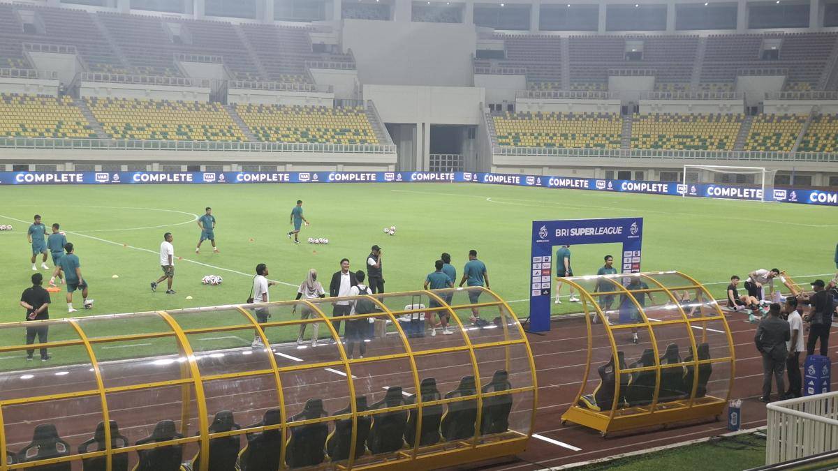 Pemain Malut United saat sesi latihan (Dok. Khaerul Anwar)